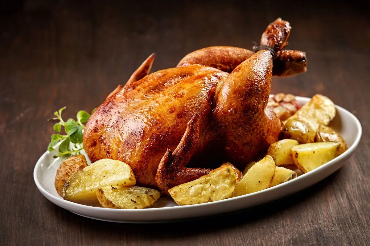 Poulet rôti