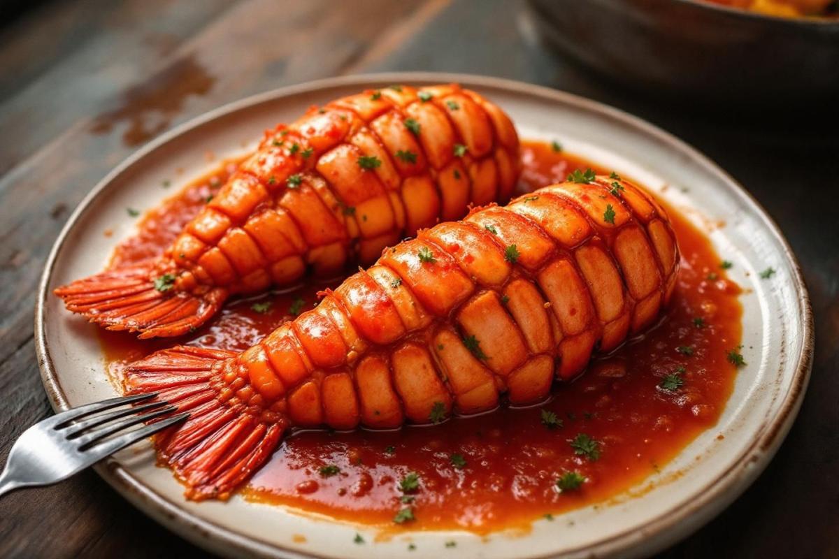 Queues de langoustes à l'américaine : la recette de Sylvie à Pomérols