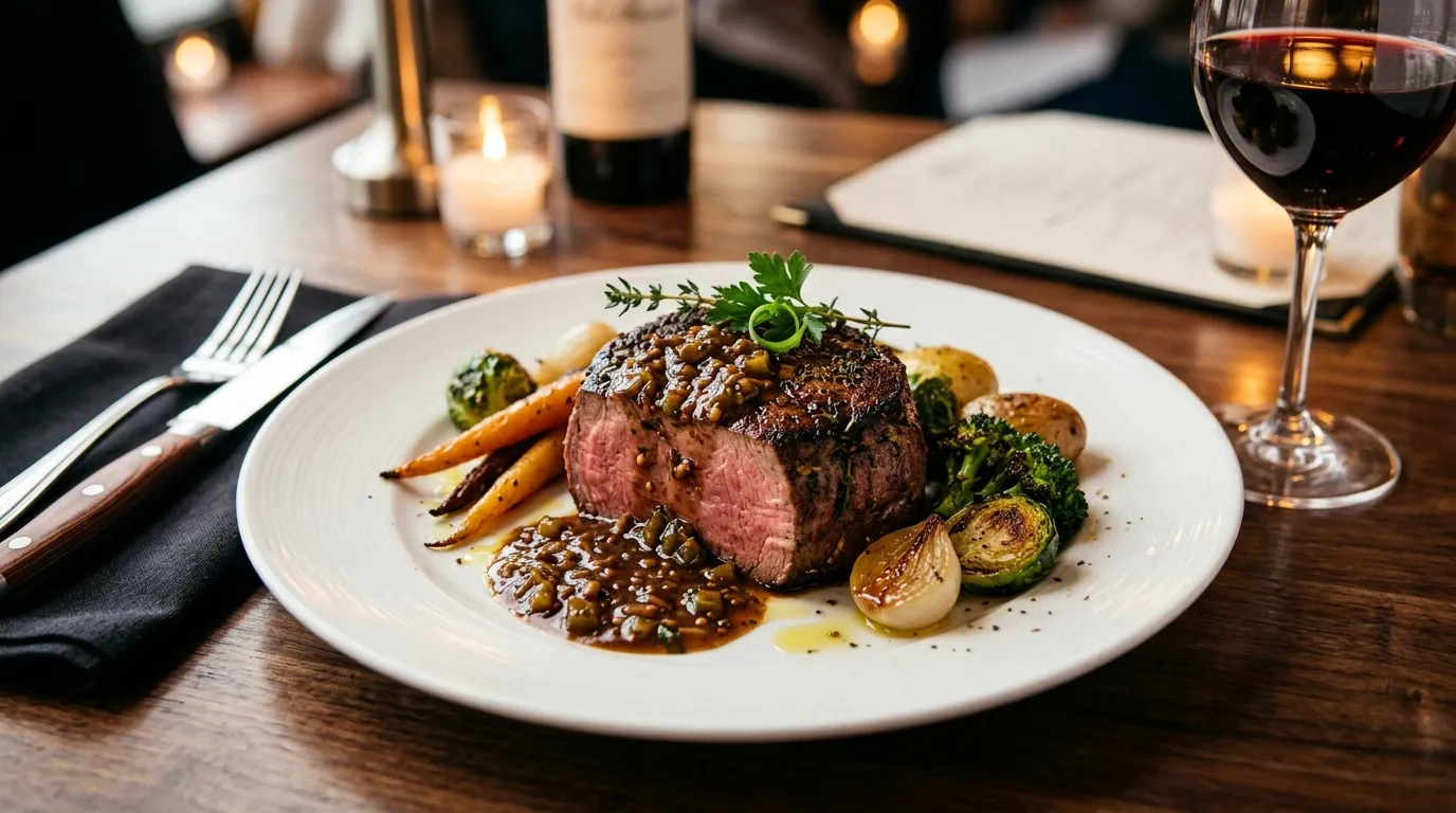 Filet mignon sauce charcutière : la recette classique incontournable